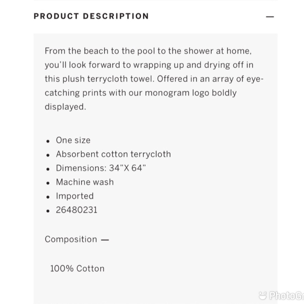 Towel - Picture 3 of 4